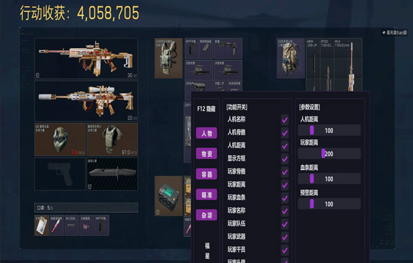 三角洲dma透视软件效果